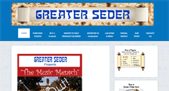 Desktop Screenshot of greaterseder.com